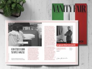  “Noi italiani siamo maestri nel trovare l’idea giusta, capace di trasformare un momento di crisi in una situazione da cui trarre beneficio. Con un requisito fondamentale, la forza di volontà.”❤️ #guardareavanti Sul nuovo numero di Vanity Fair Italia l’intervista a Ferdinando Conte_CEO del gruppo Conte.